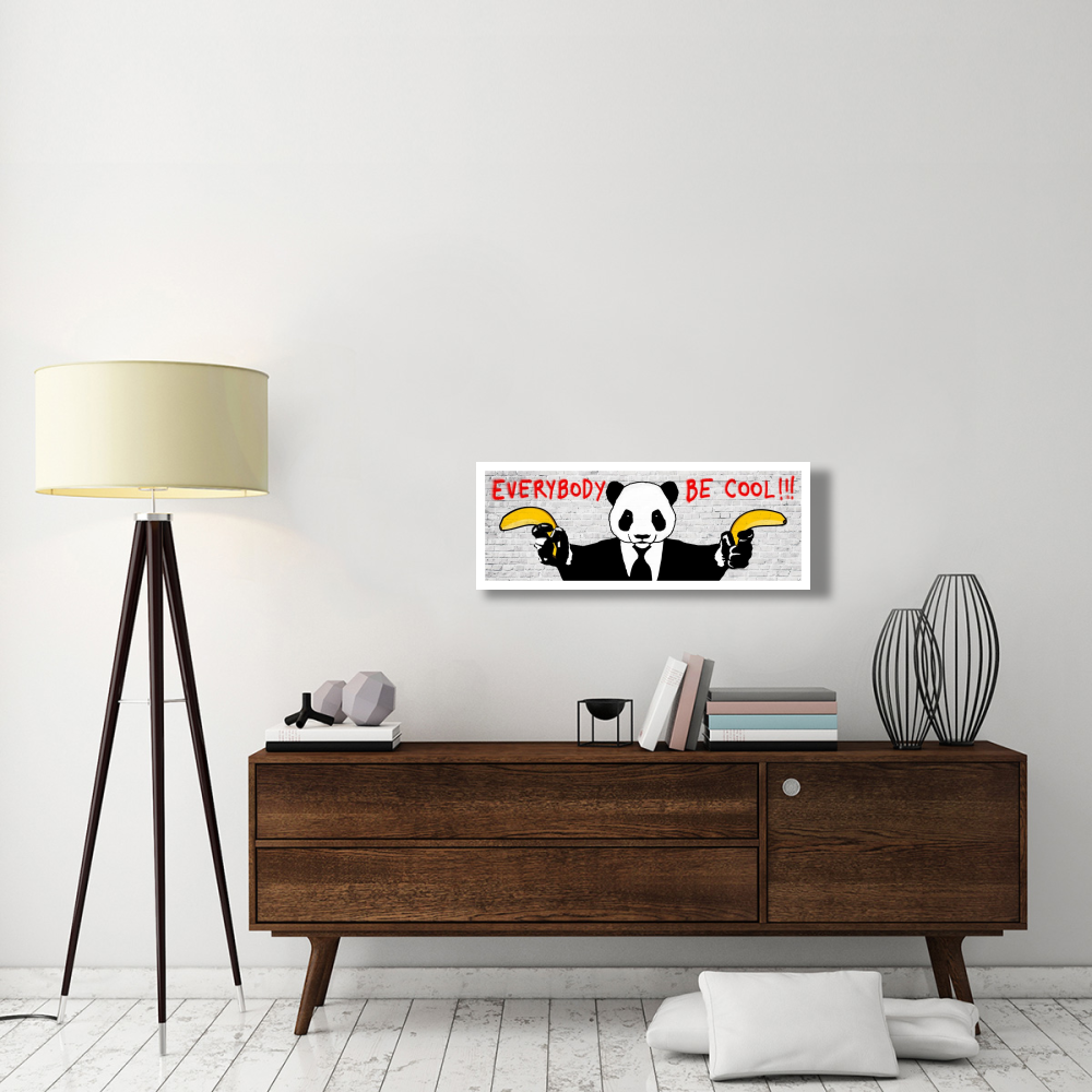 Everybody Be Cool-Paper Art-38&quotx14"