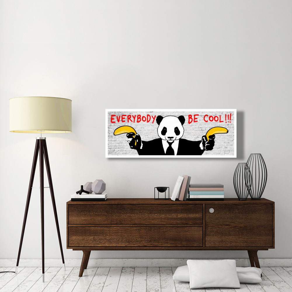 Everybody Be Cool-Paper Art-56&quotx20"