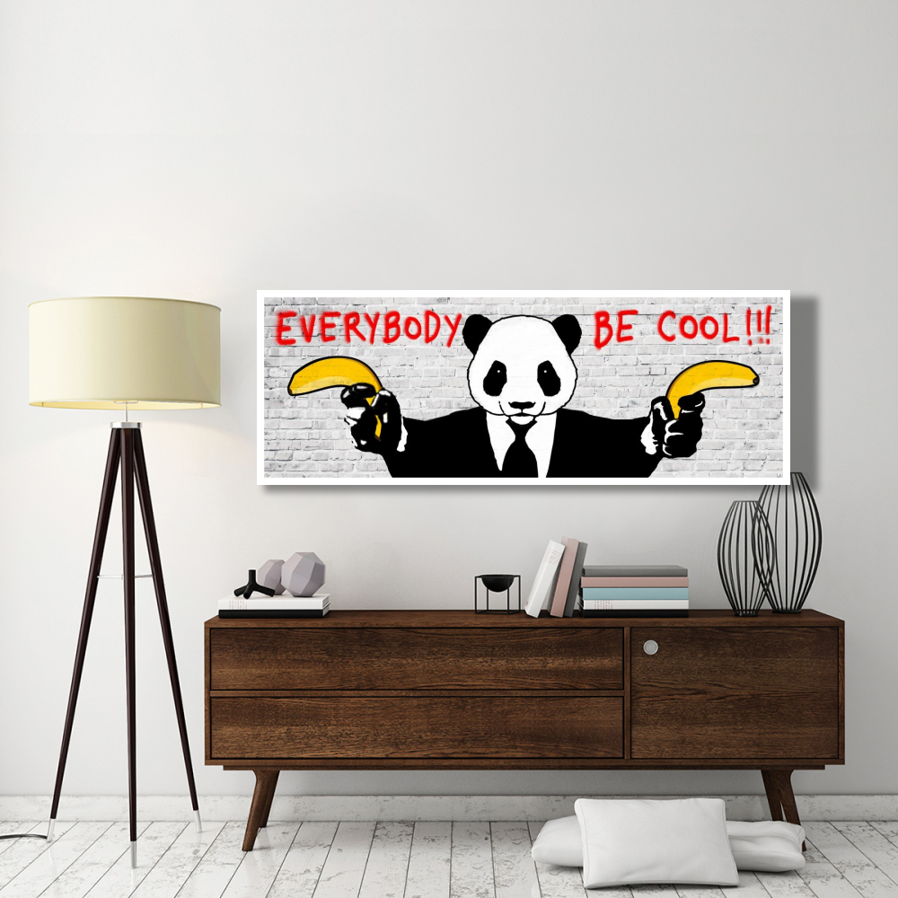 Everybody Be Cool-Paper Art-74&quotx26"