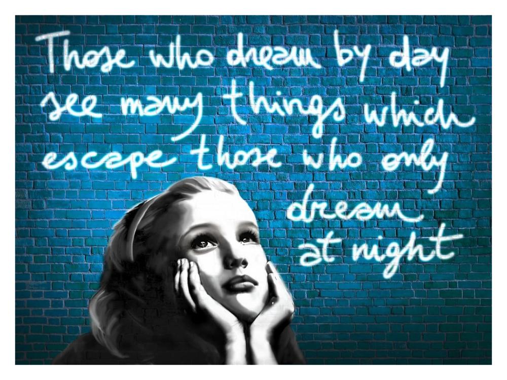 Dream by Day-Paper Art-34"x26"