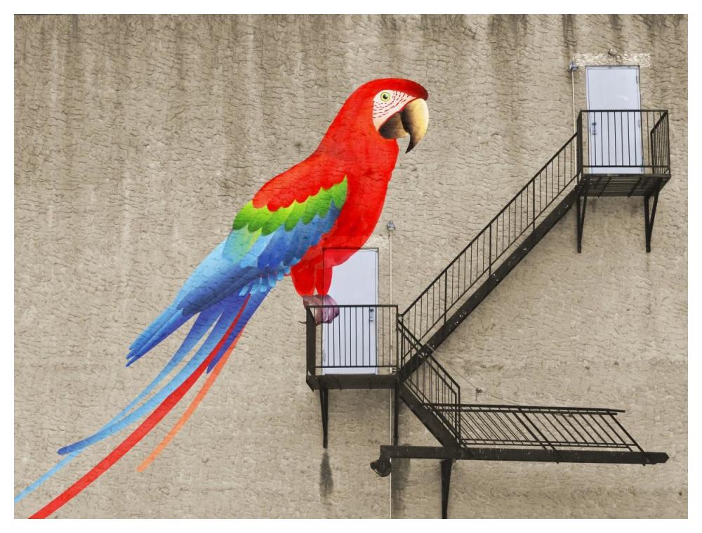 Escape from your cage-Paper Art-50"x38"