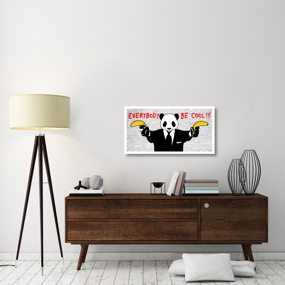 Everybody Be Cool-Paper Art-38&quotx20"