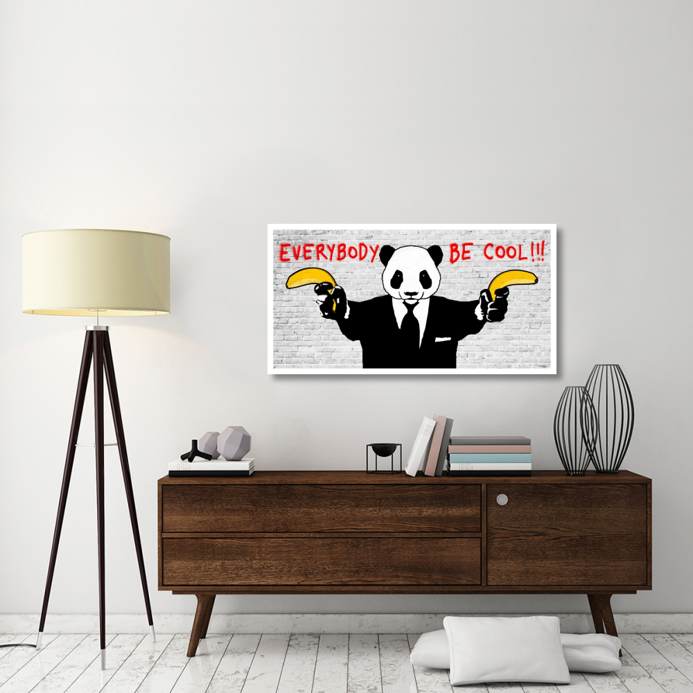 Everybody Be Cool-Paper Art-50&quotx26"