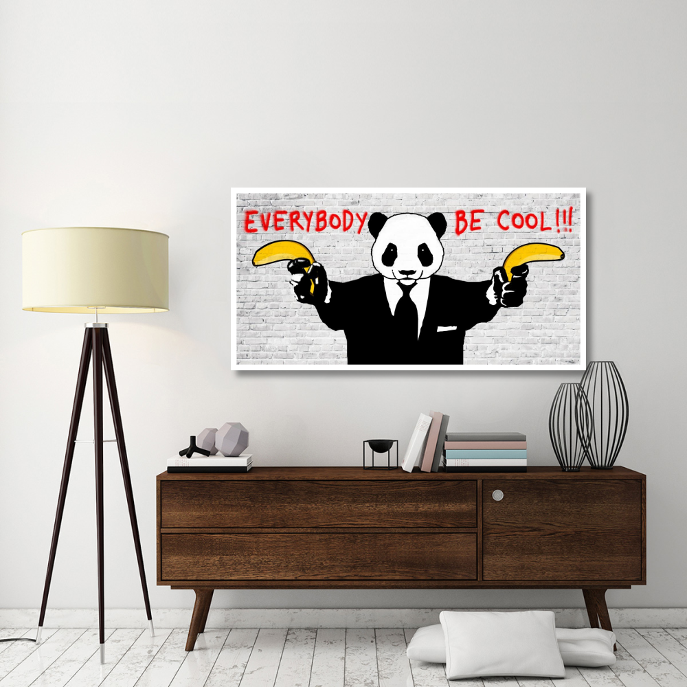 Everybody Be Cool-Paper Art-62&quotx32"