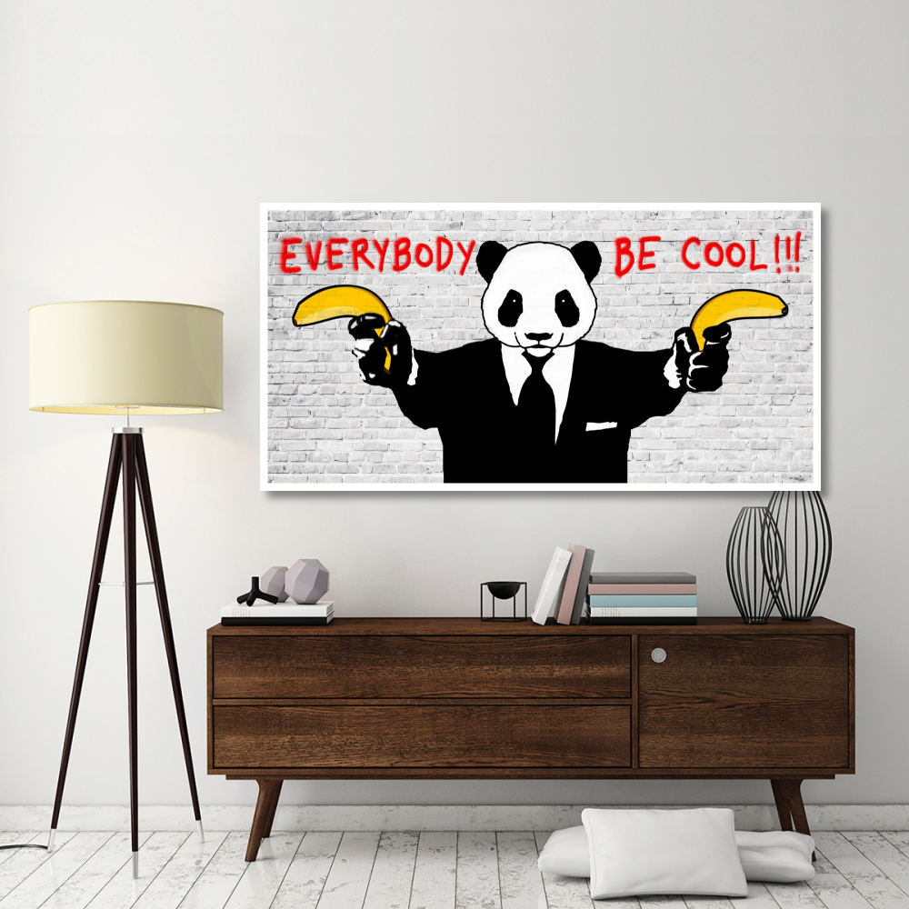 Everybody Be Cool-Paper Art-74&quotx38"