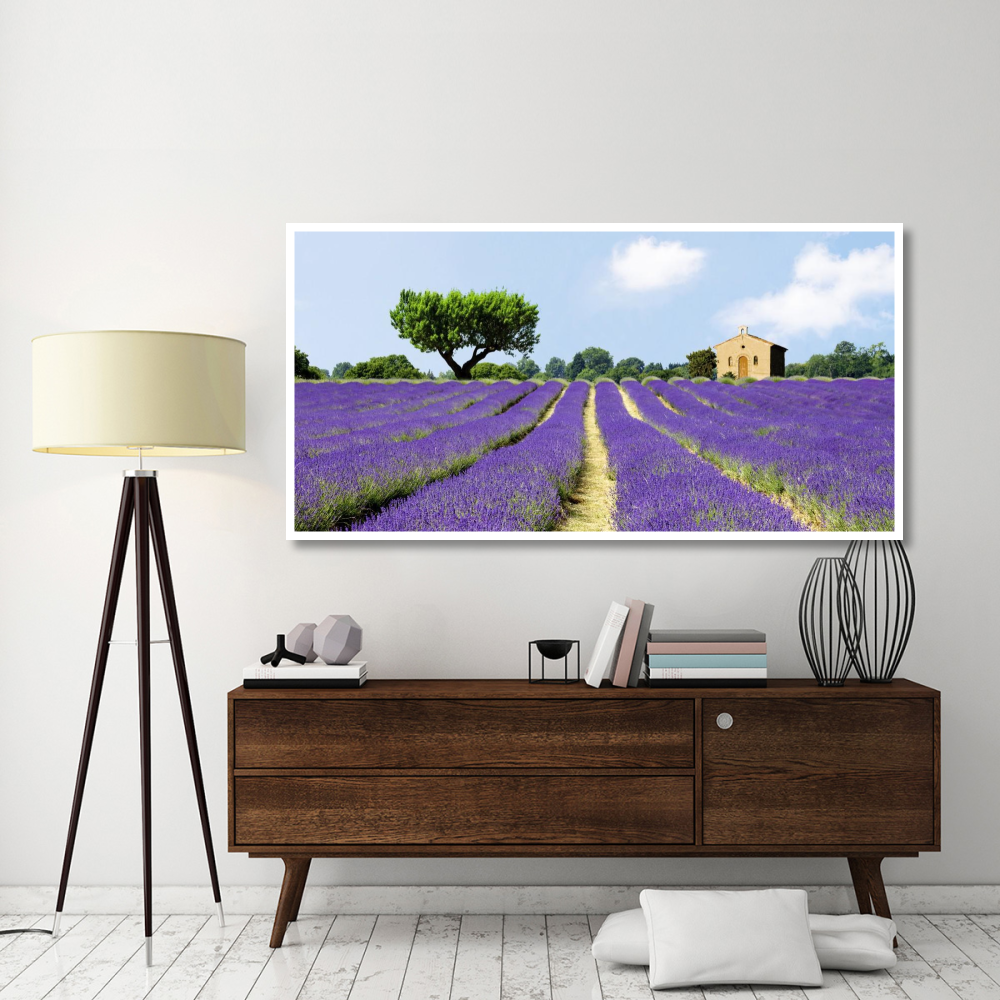 Lavender Fields, France-Paper Art-74&quotx38"