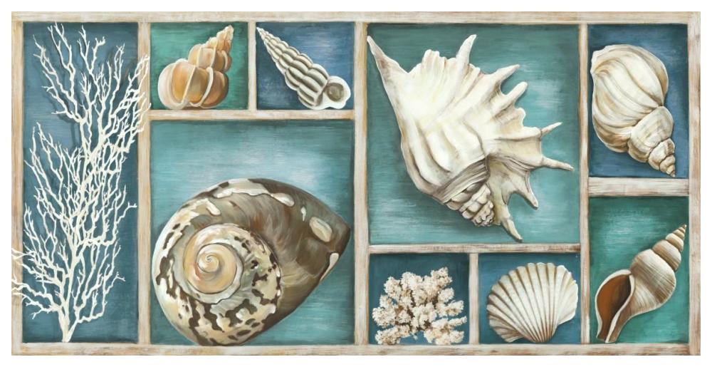 Collection of Memories-Paper Art-62"x32"