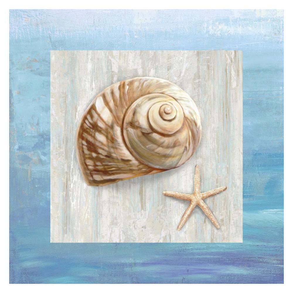 From the Sea IV-Paper Art-32"x32"