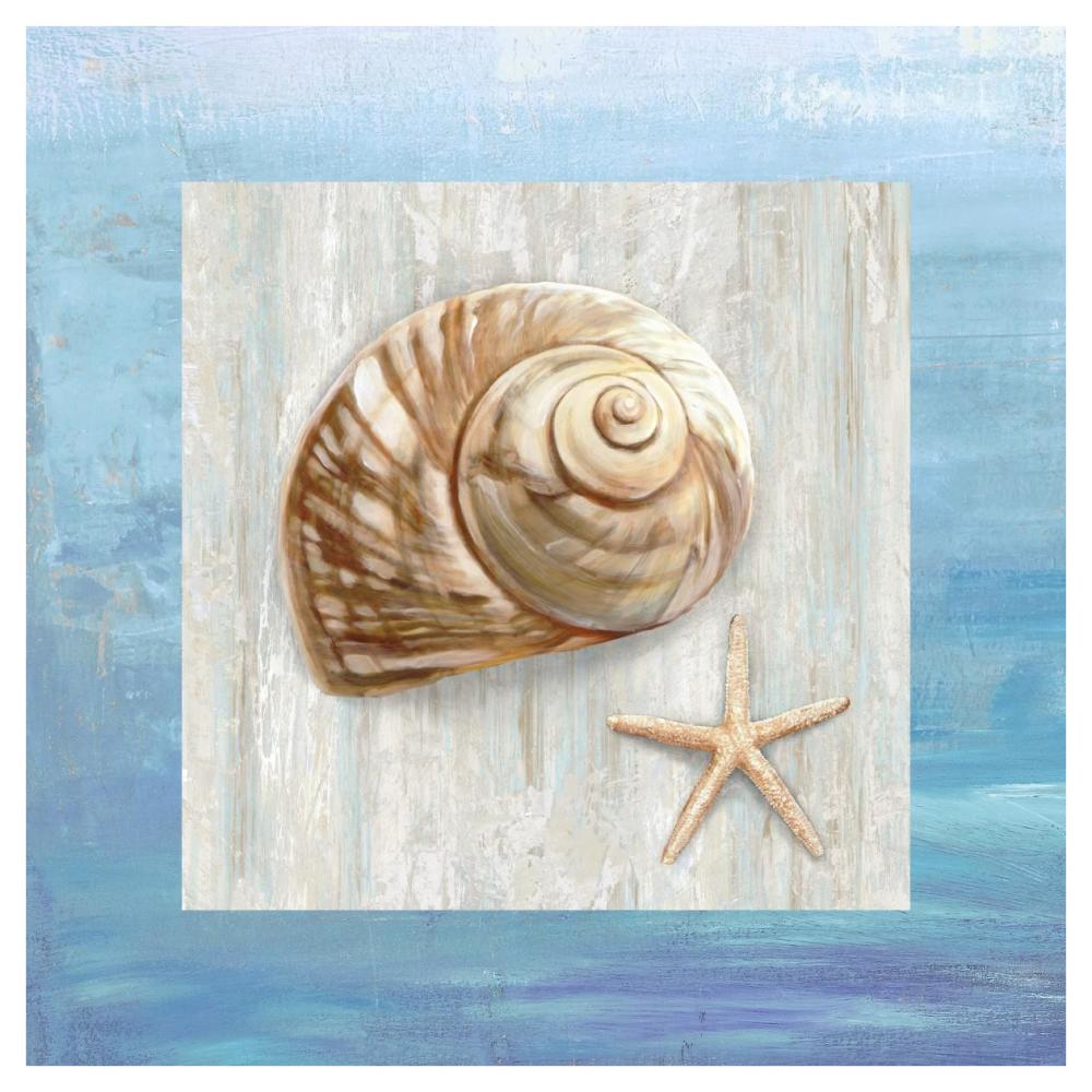 From the Sea IV-Paper Art-42"x42"