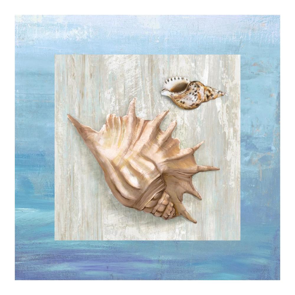 From the Sea III-Paper Art-20"x20"