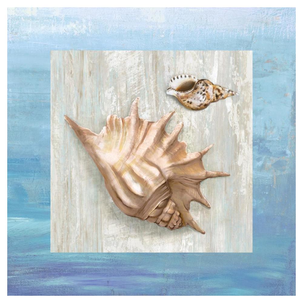 From the Sea III-Paper Art-42"x42"