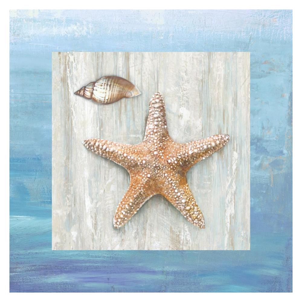 From the Sea II-Paper Art-32"x32"