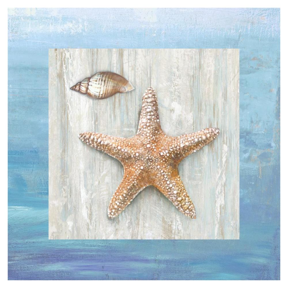 From the Sea II-Paper Art-38"x38"