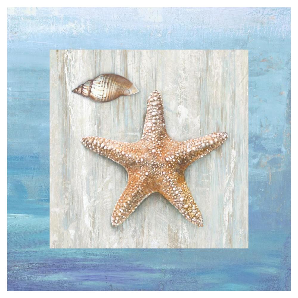 From the Sea II-Paper Art-42"x42"