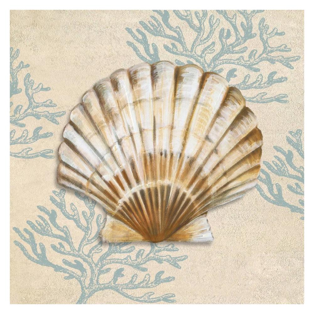 Ocean Gift II-Paper Art-32"x32"