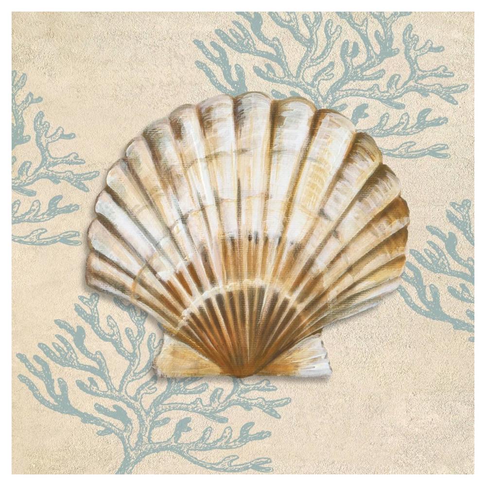 Ocean Gift II-Paper Art-42"x42"