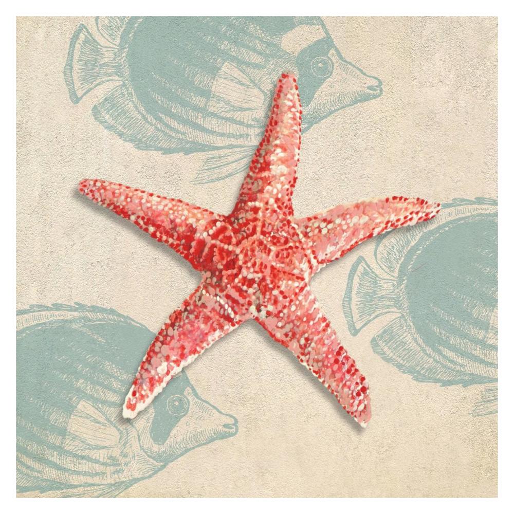 Ocean Gift I-Paper Art-32"x32"