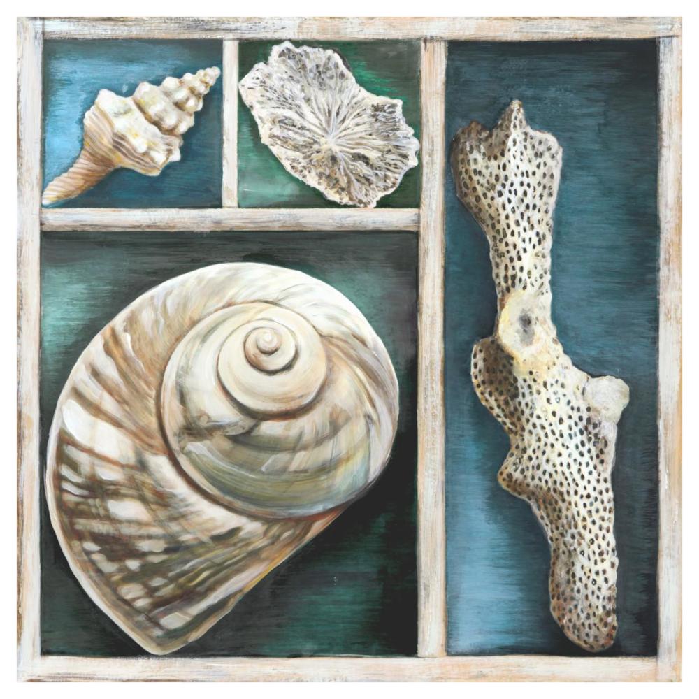Collection of Memories V-Paper Art-42"x42"