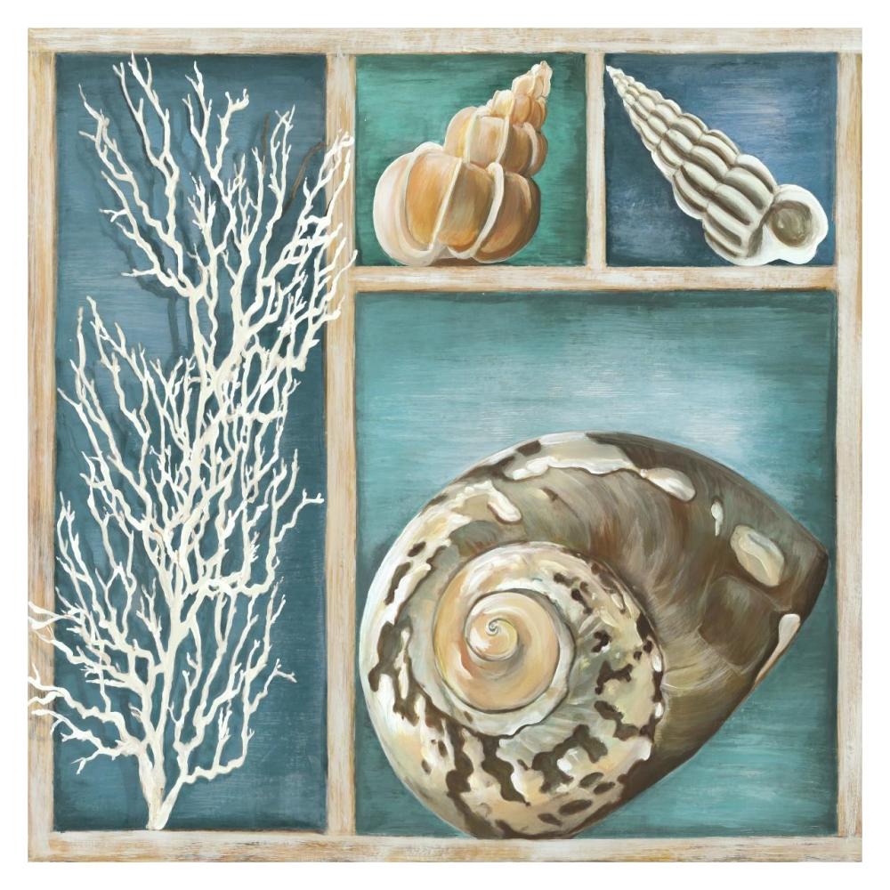 Collection of Memories IV-Paper Art-32"x32"