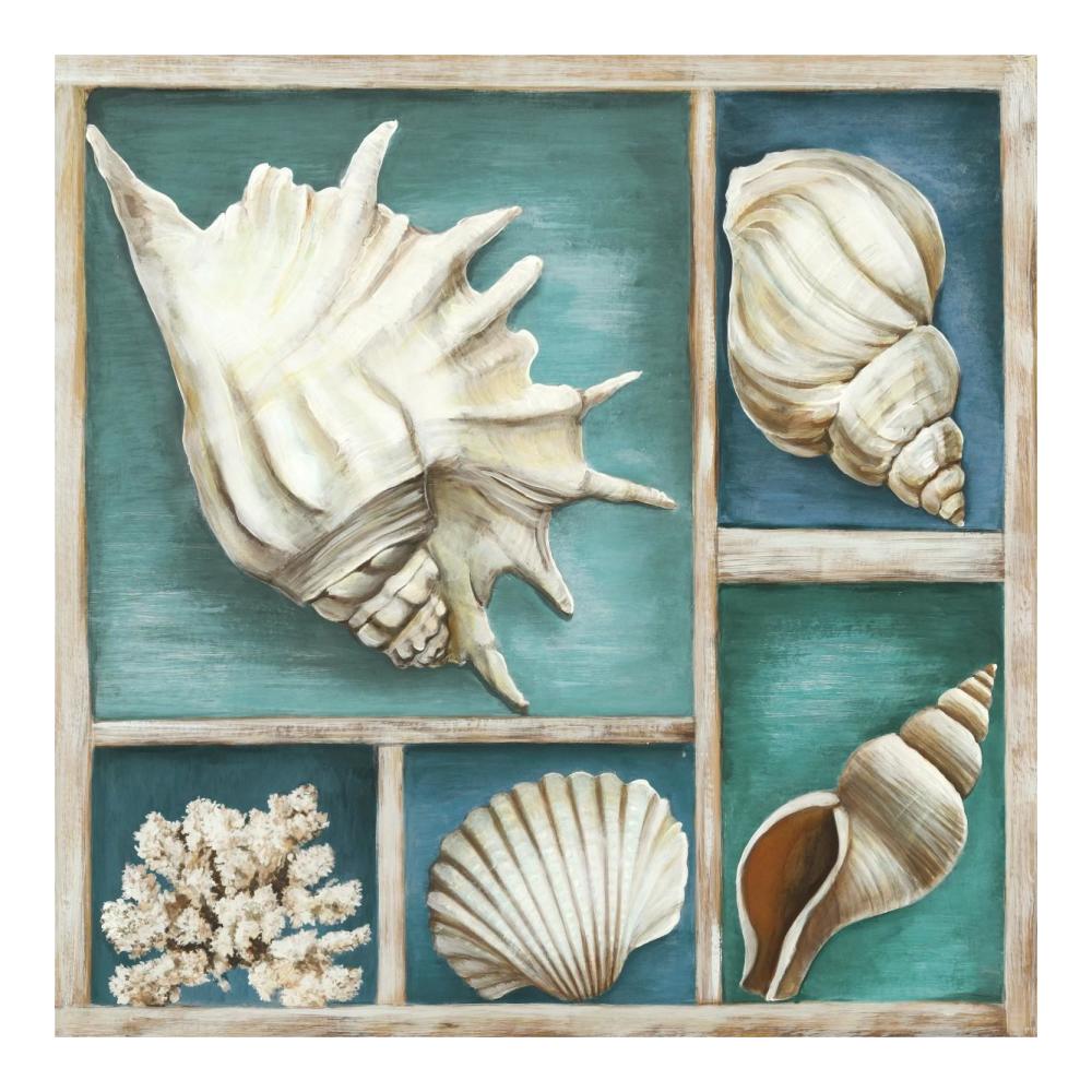 Collection of Memories III-Paper Art-20"x20"