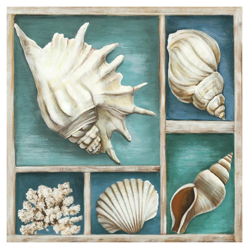 Collection of Memories III-Paper Art-38"x38"