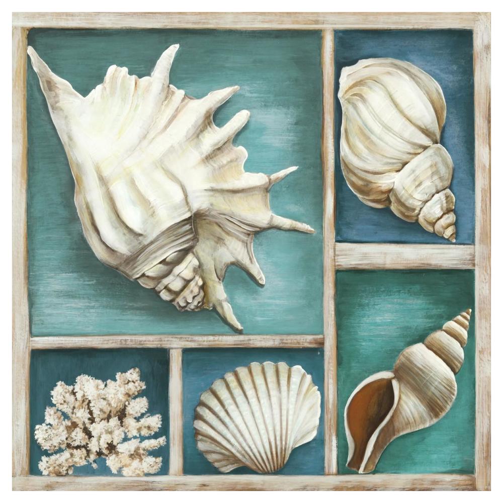 Collection of Memories III-Paper Art-42"x42"