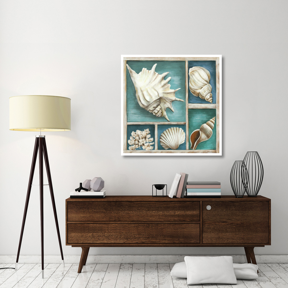 Collection of Memories III-Paper Art-42&quotx42"