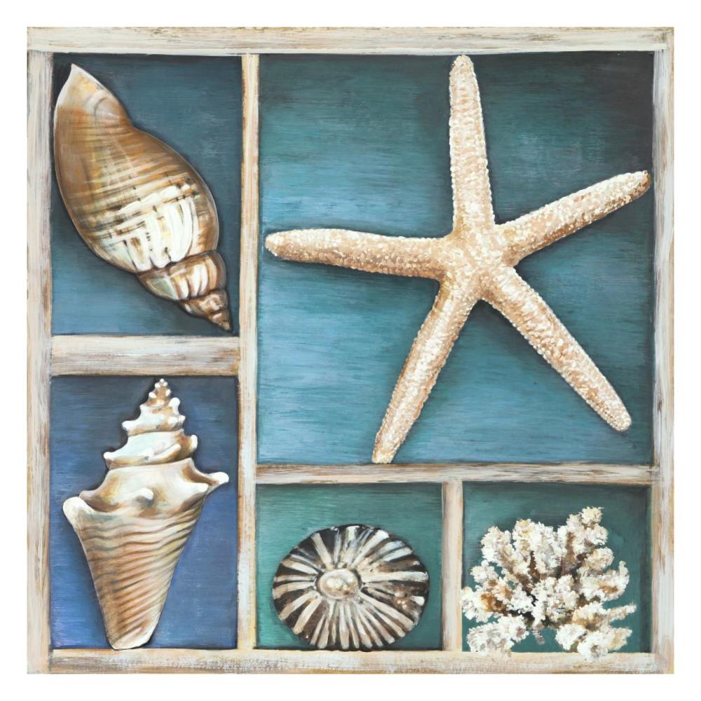Collection of Memories II-Paper Art-26"x26"