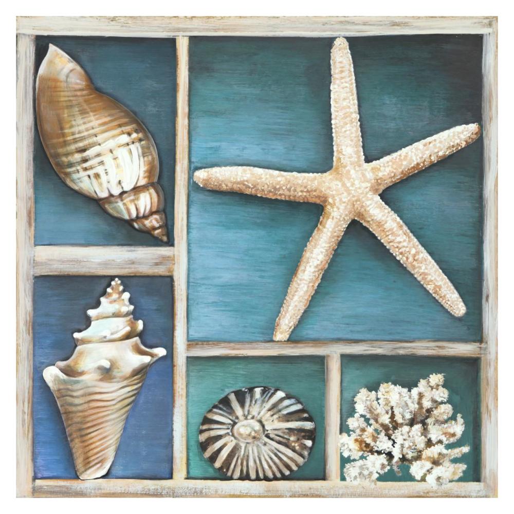 Collection of Memories II-Paper Art-32"x32"
