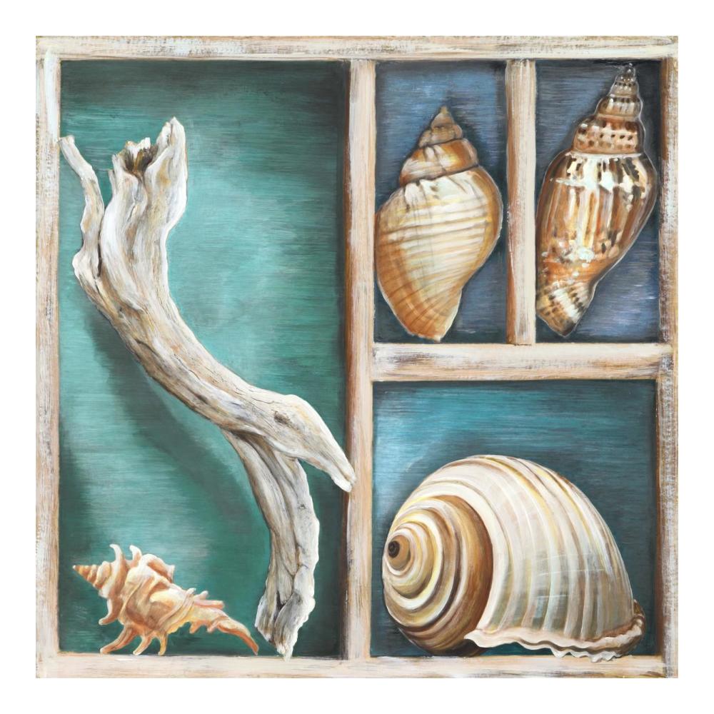 Collection of Memories I-Paper Art-20"x20"