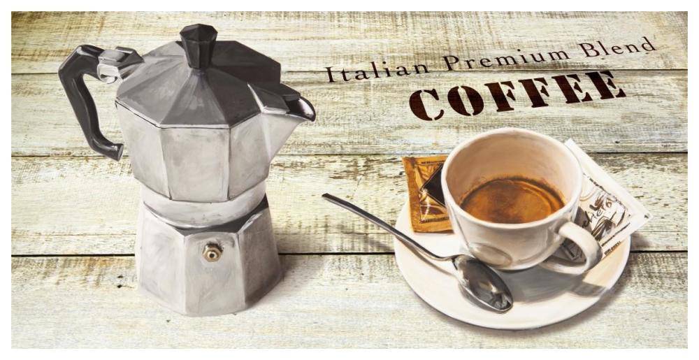 Italian Premium Blend-Paper Art-62"x32"