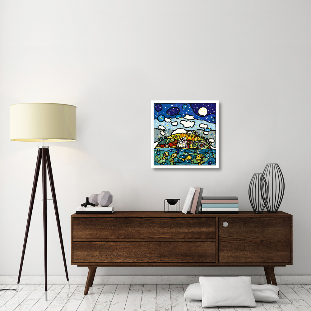 Isola dei sogni-Paper Art-26&quotx26"