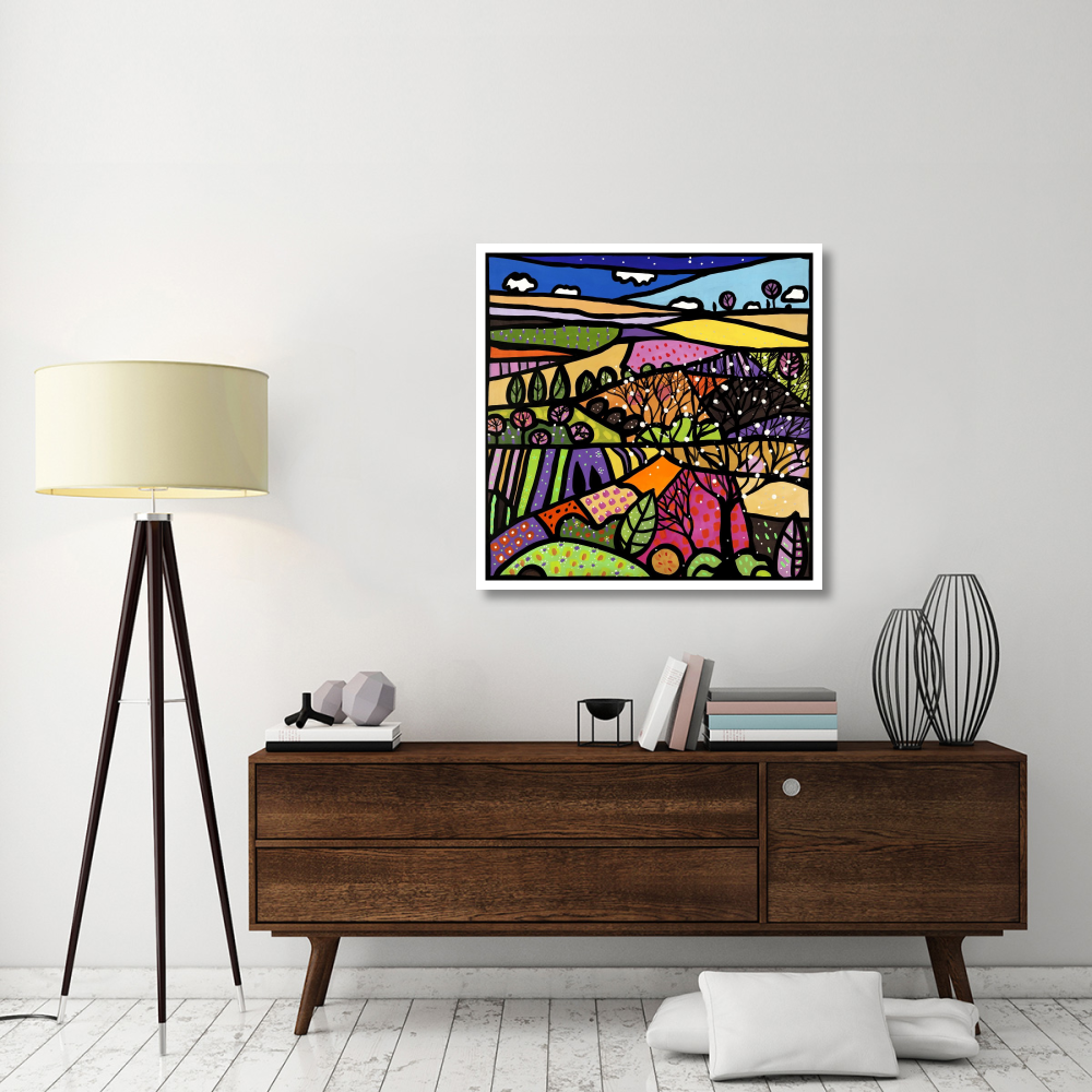 Il profumo dei colori-Paper Art-38&quotx38"