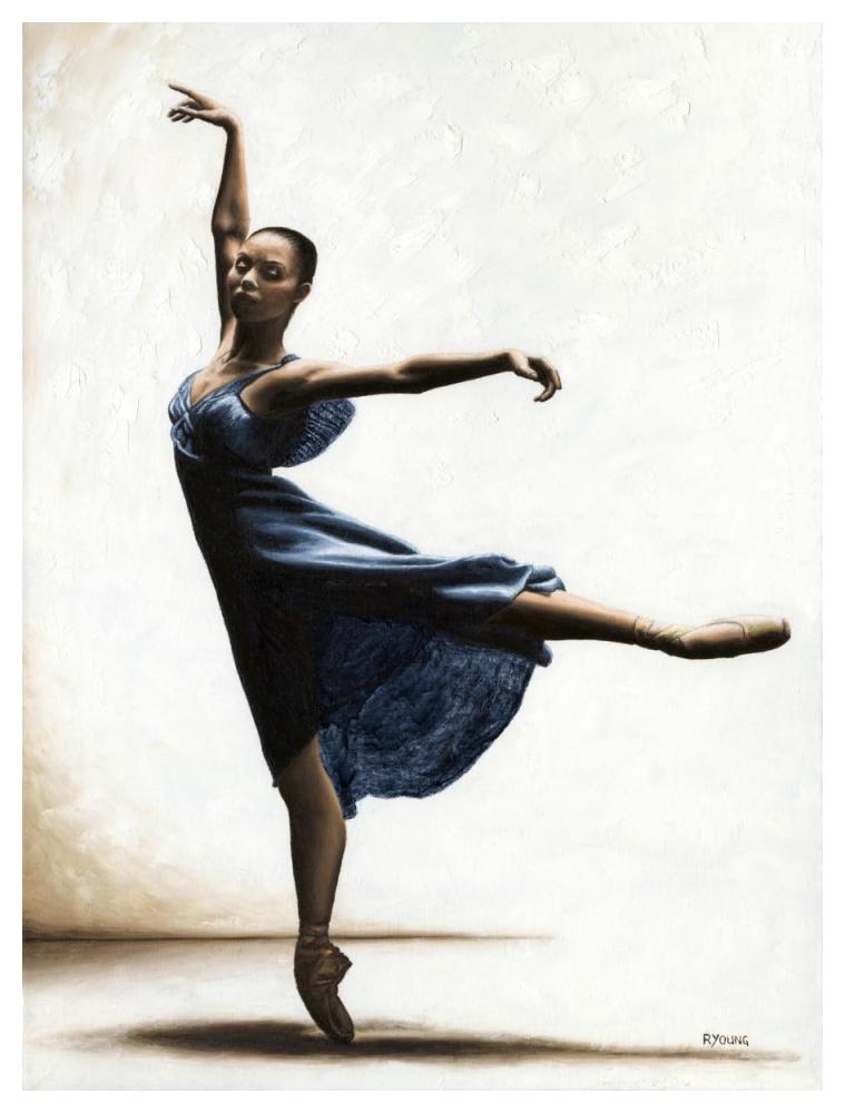 Refined Grace-Paper Art-38"x50"