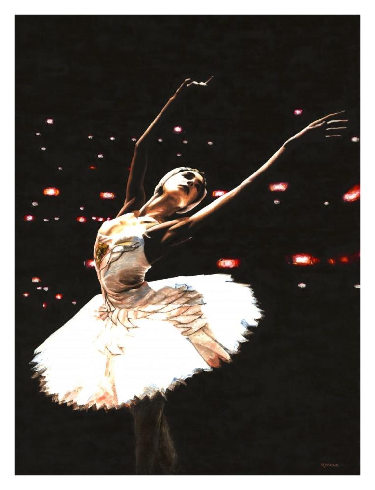 Prima Ballerina-Paper Art-26"x34"