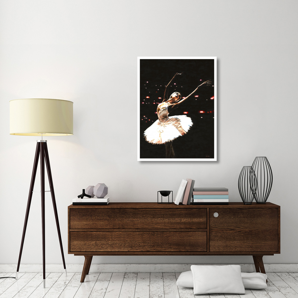 Prima Ballerina-Paper Art-32&quotx42"