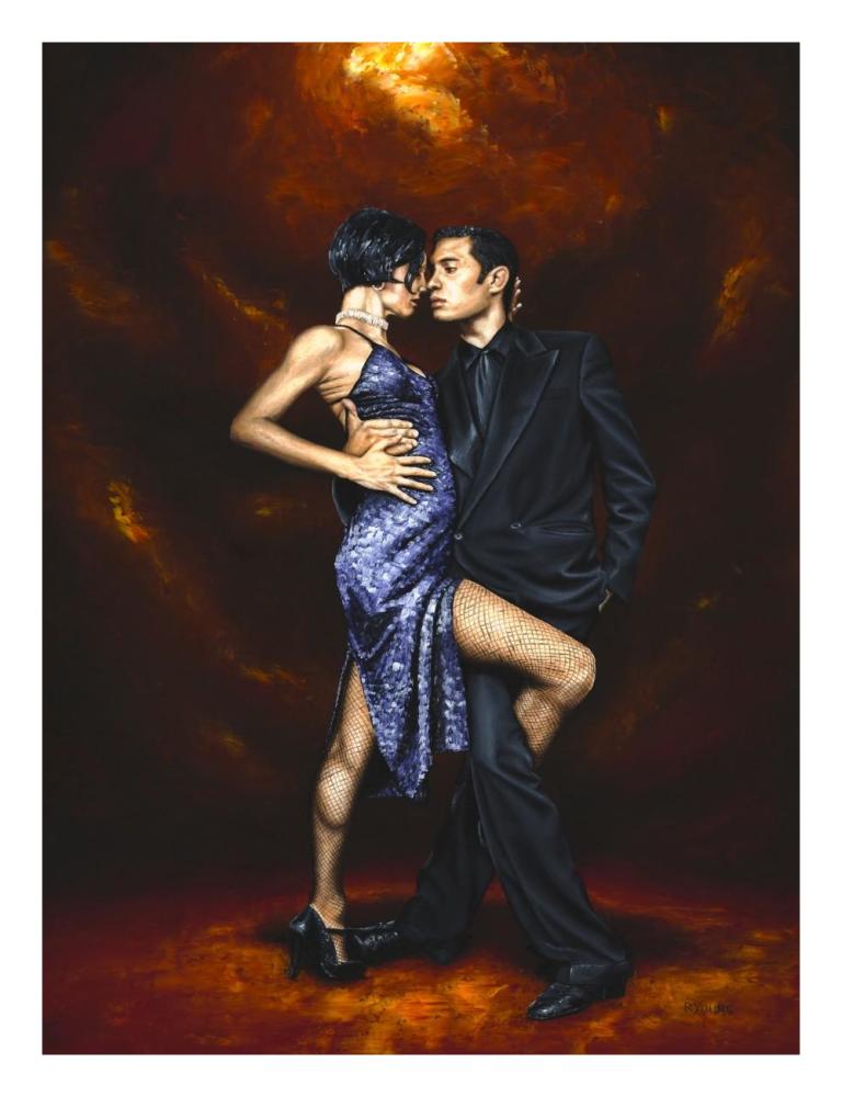Held in Tango-Paper Art-20"x26"