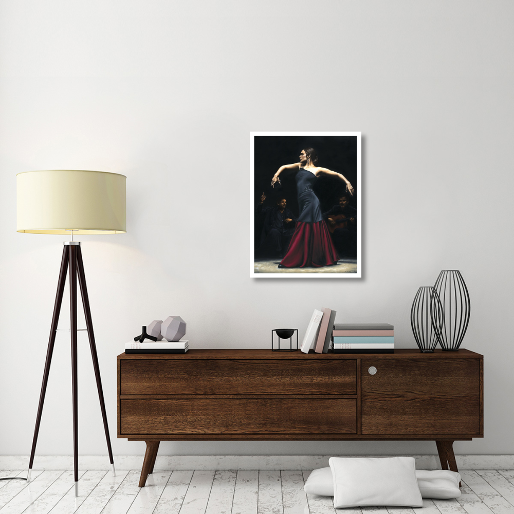 Encantado por flamenco-Paper Art-26&quotx34"