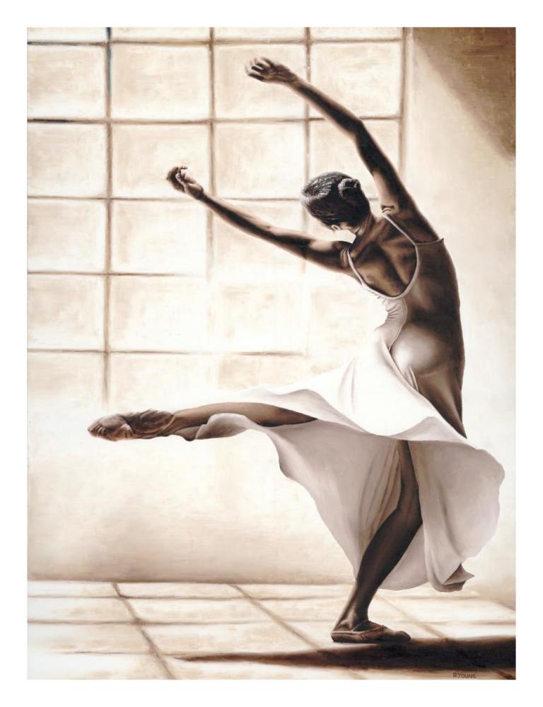 Dance Finesse-Paper Art-20"x26"