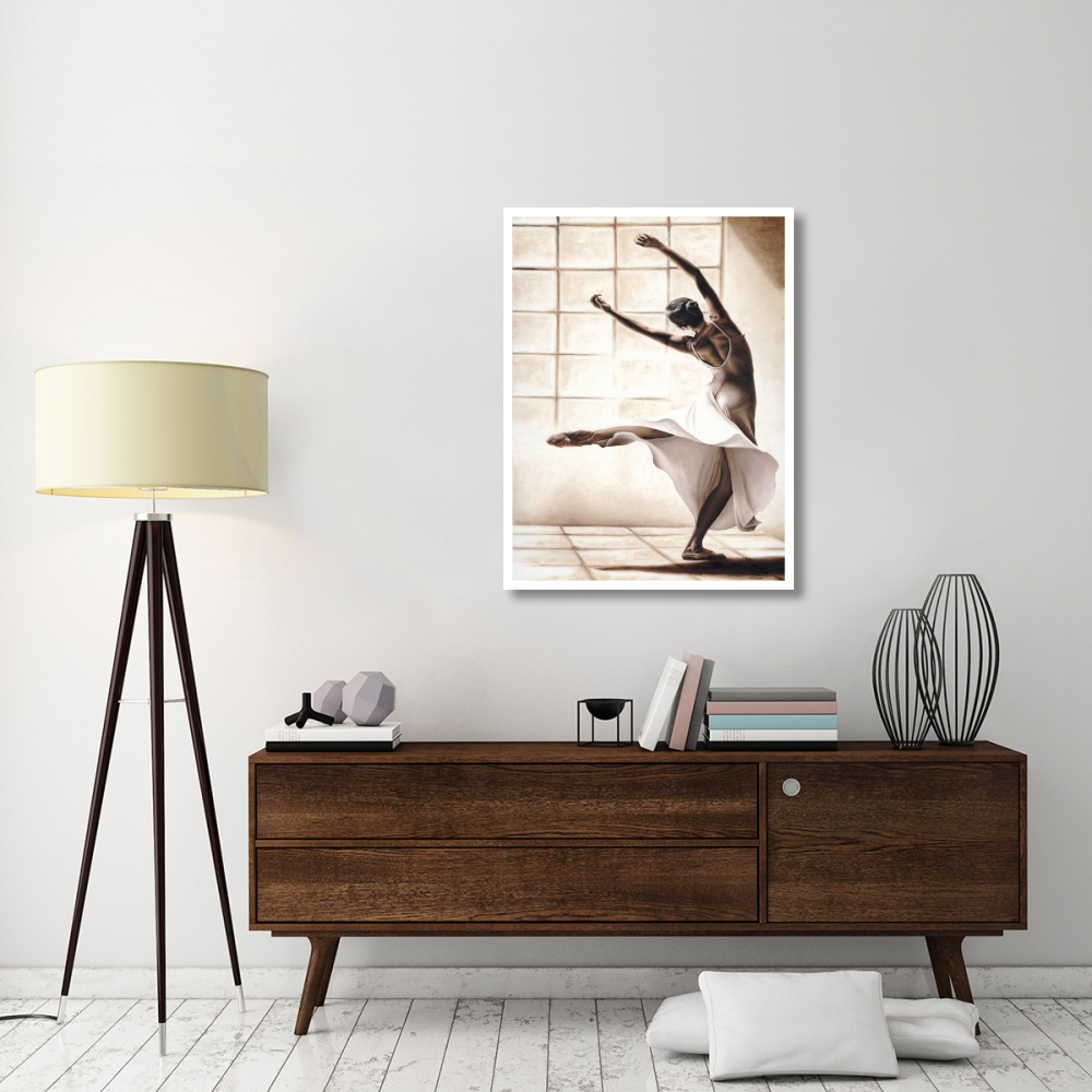 Dance Finesse-Paper Art-32&quotx42"