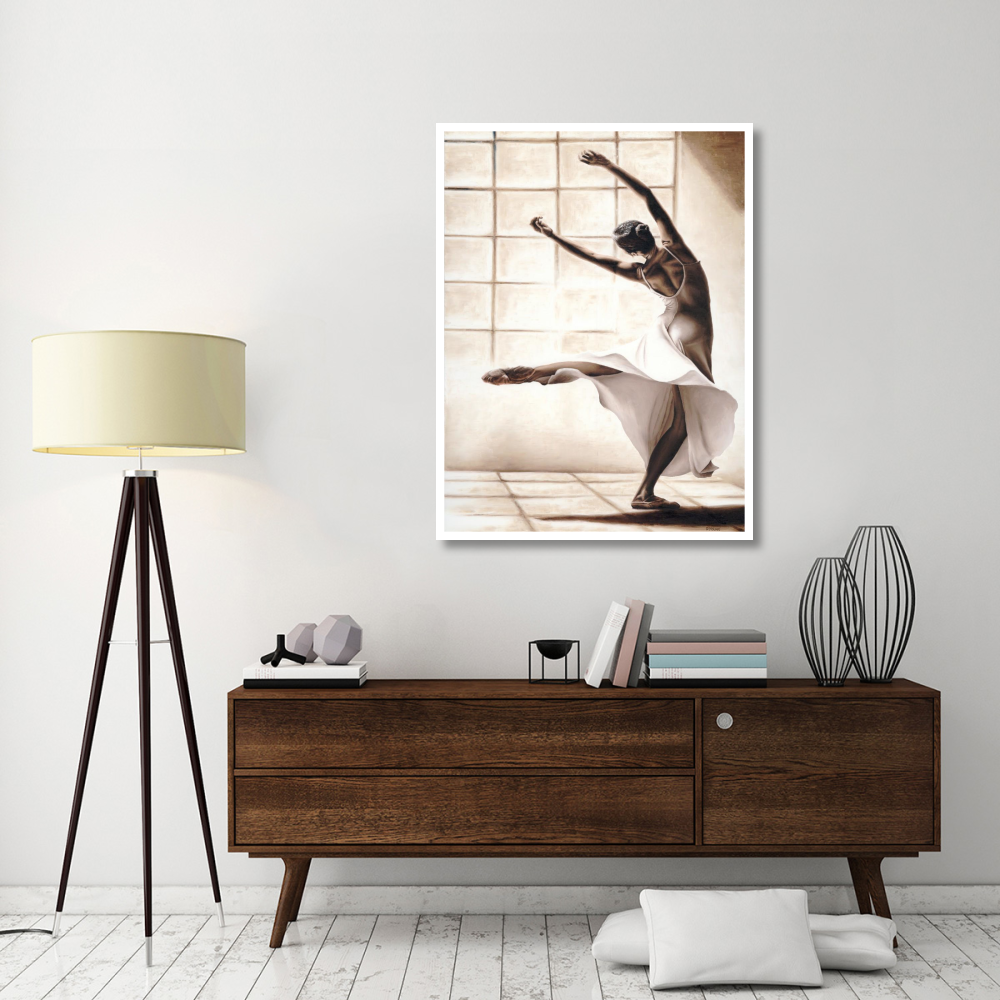 Dance Finesse-Paper Art-38&quotx50"