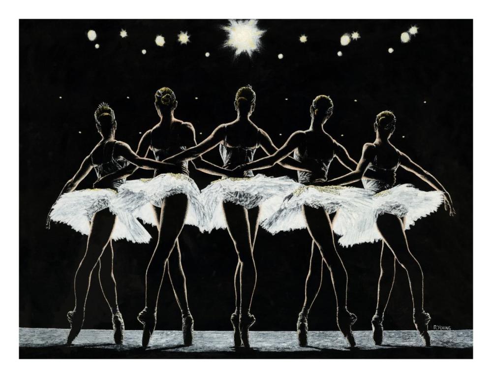 Dance Finale-Paper Art-26"x20"