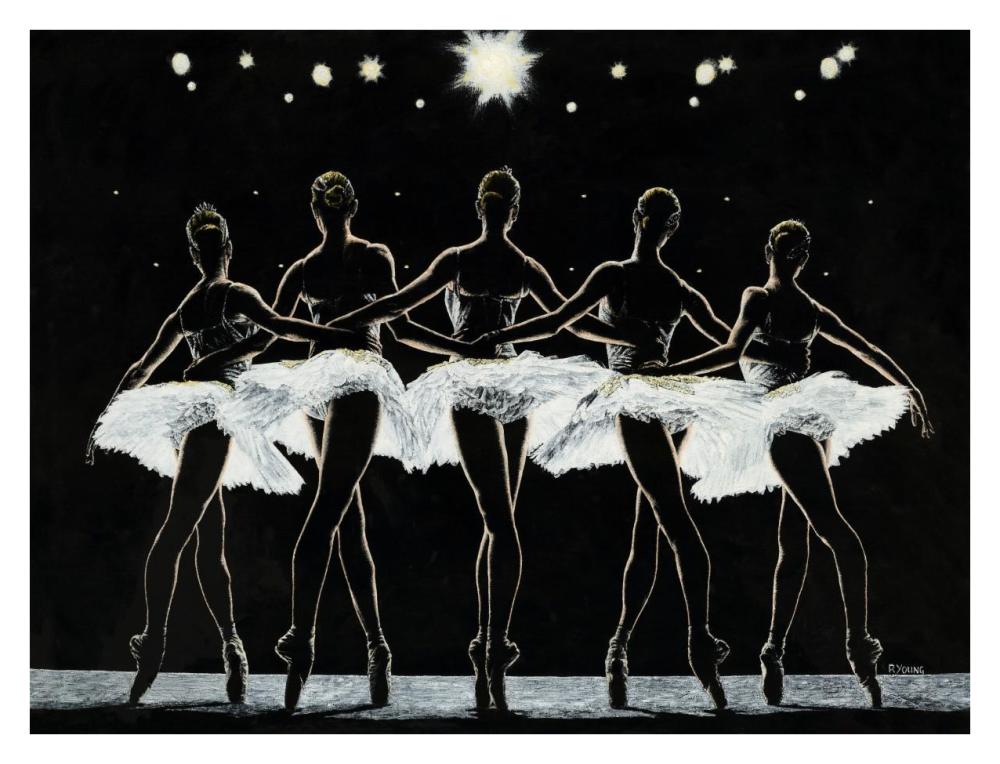 Dance Finale-Paper Art-34"x26"