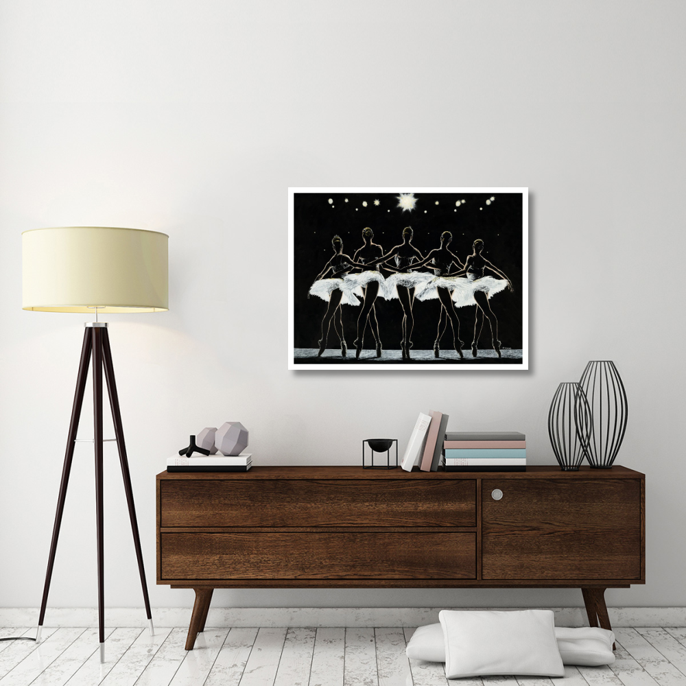 Dance Finale-Paper Art-42&quotx32"