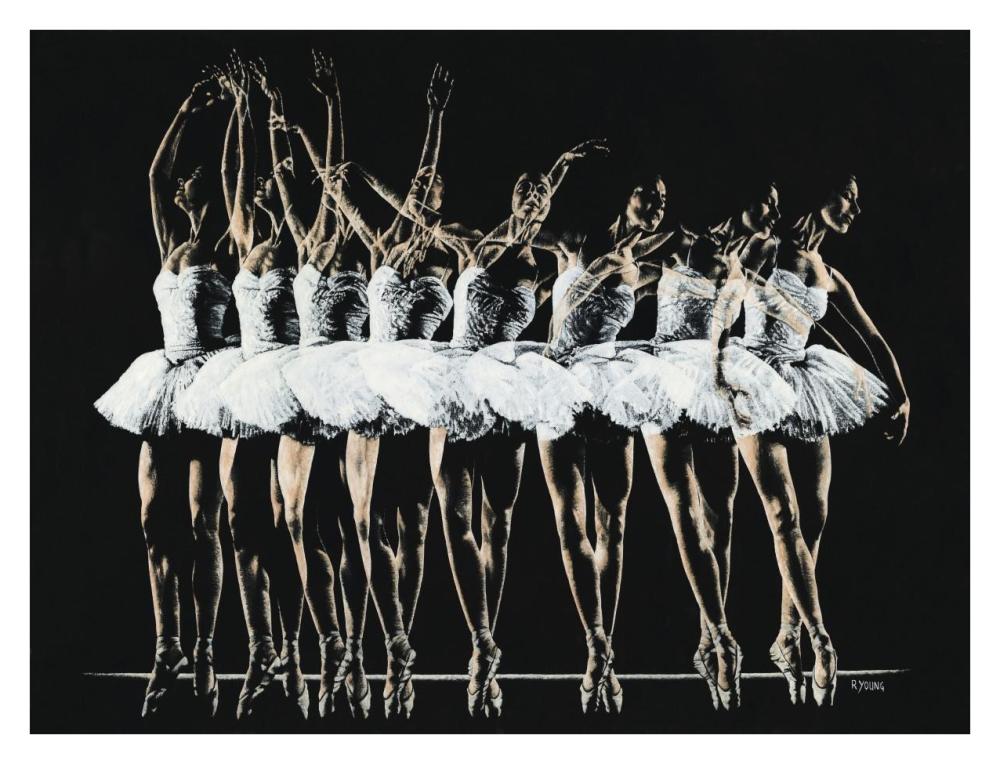 Dance Emotion-Paper Art-34"x26"