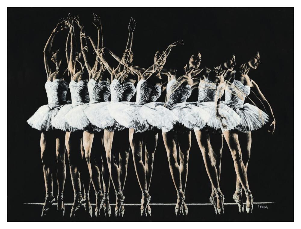 Dance Emotion-Paper Art-42"x32"