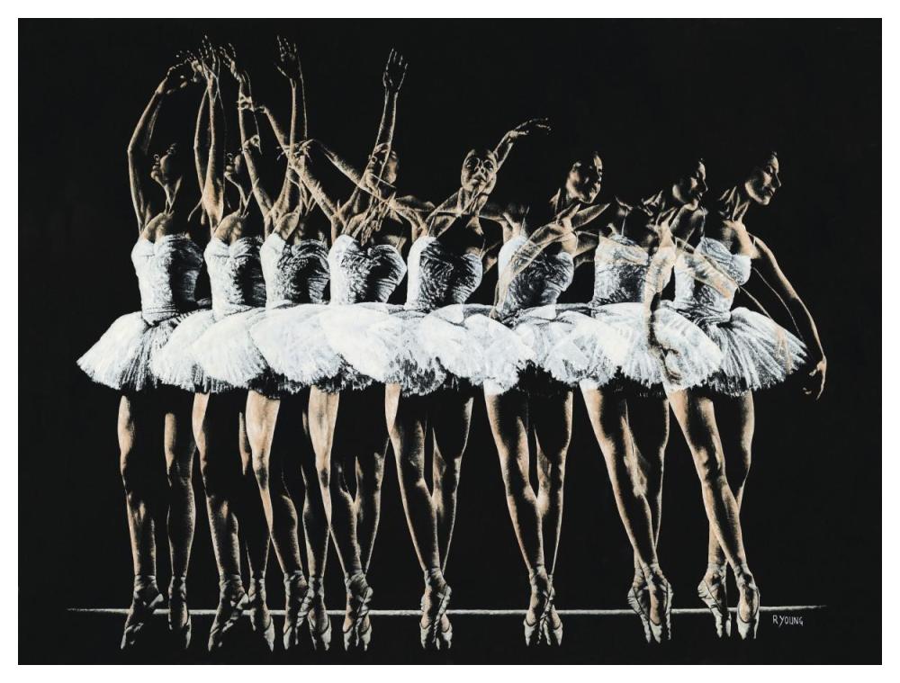 Dance Emotion-Paper Art-50"x38"