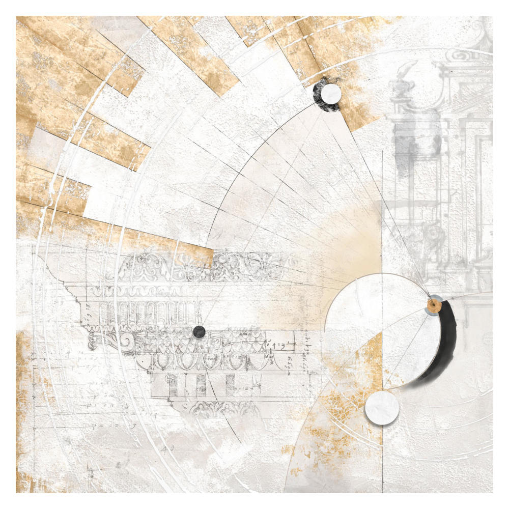 Geosfera-Paper Art-32"x32"