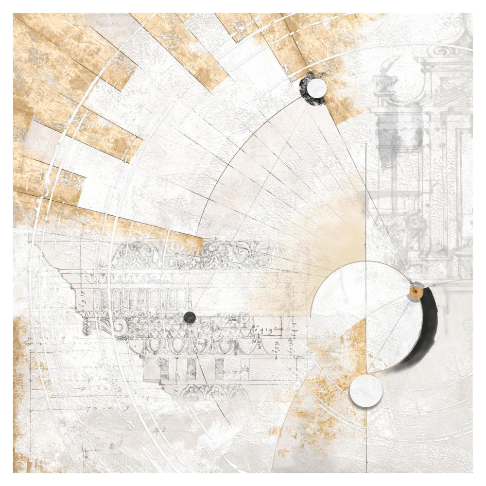 Geosfera-Paper Art-38"x38"