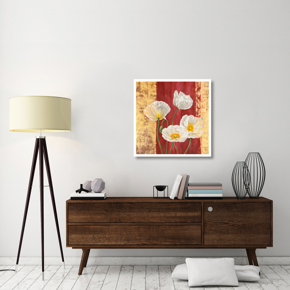 Royal Red II-Paper Art-32&quotx32"
